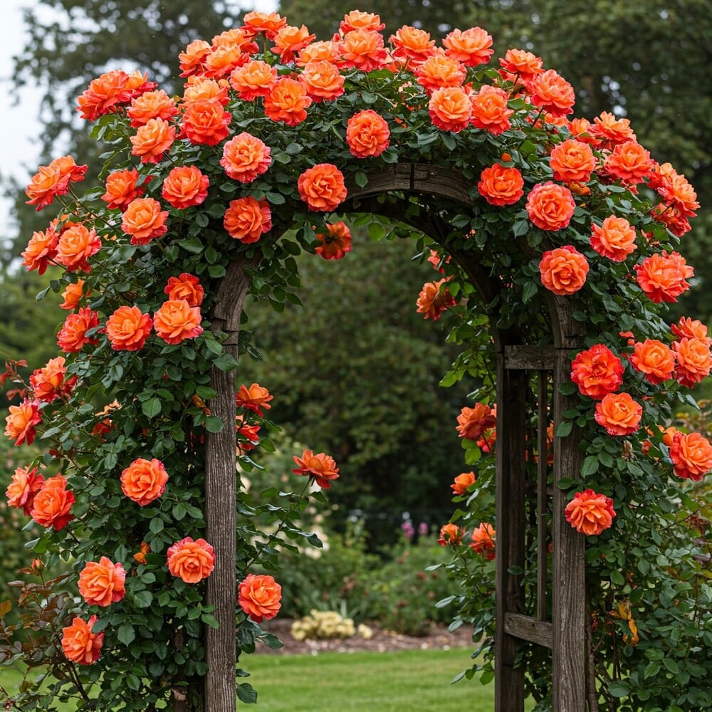 Trandafiri Catarator Orange Anul 3